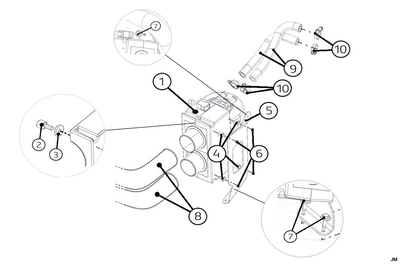 V2A - Heater - Race and Rally