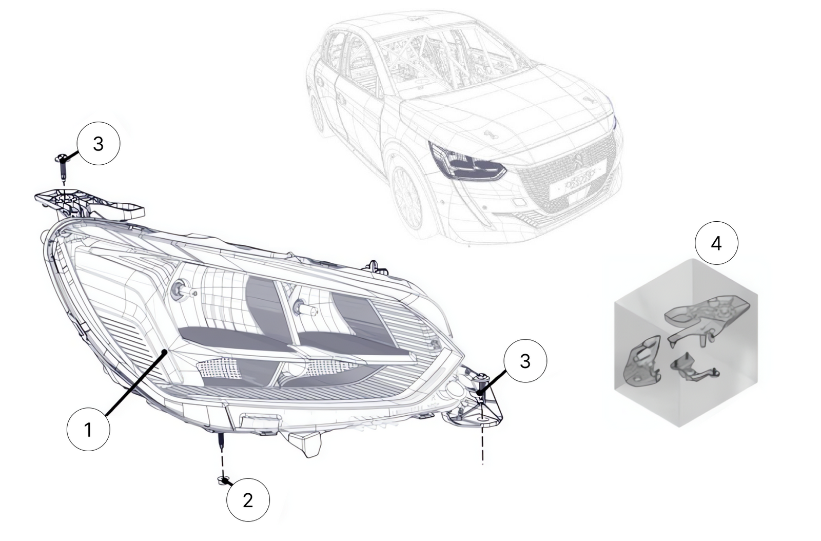 Z2A - Head Lamps - Race and Rally