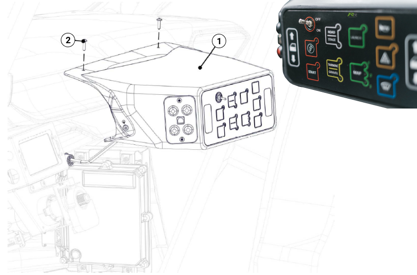 Z5O - Console Box - Race and Rally