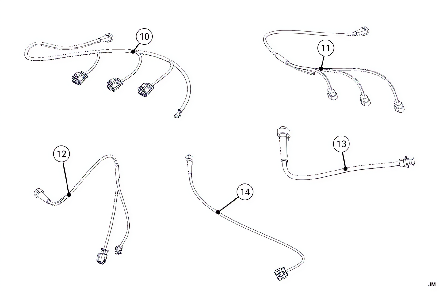 Z9J - Engine Loom - Race and Rally