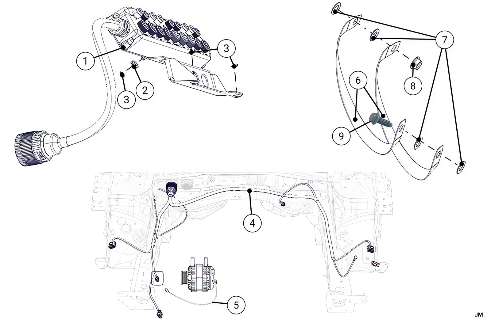 Z9J - Engine Loom - Race and Rally