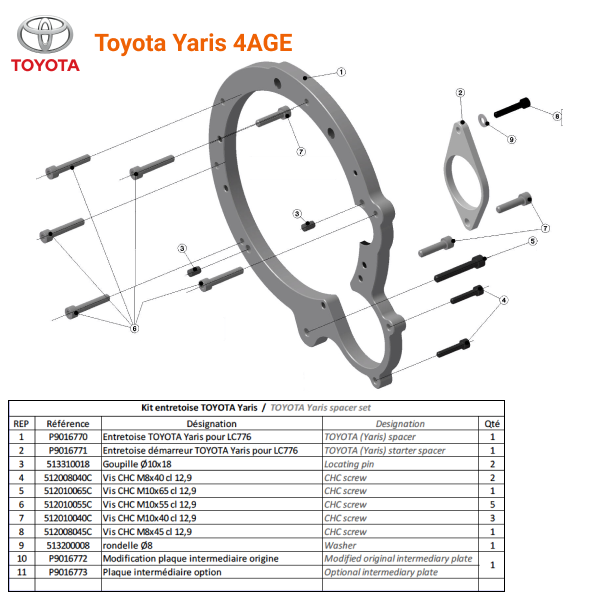 Toyota Yaris 4AGE