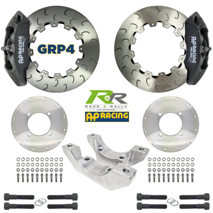 AP 15" Front Modular Brake Kit - CP9440 Caliper - Ø304x28mm Discs - 'J' Hook Face Design - Race and Rally
