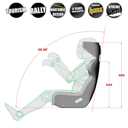 Atech Extreme S2 Racing Seat - Race and Rally