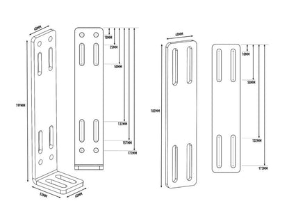 Bumper Beam Mounting Kit