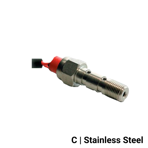 Goodridge Double Brake Light Banjo Bolt, metric banjo fitting for automotive brake systems, shown in the product image.