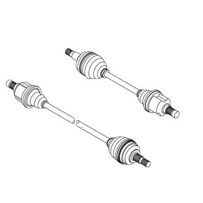 Citroen Racing C2R2 Max Driveshafts