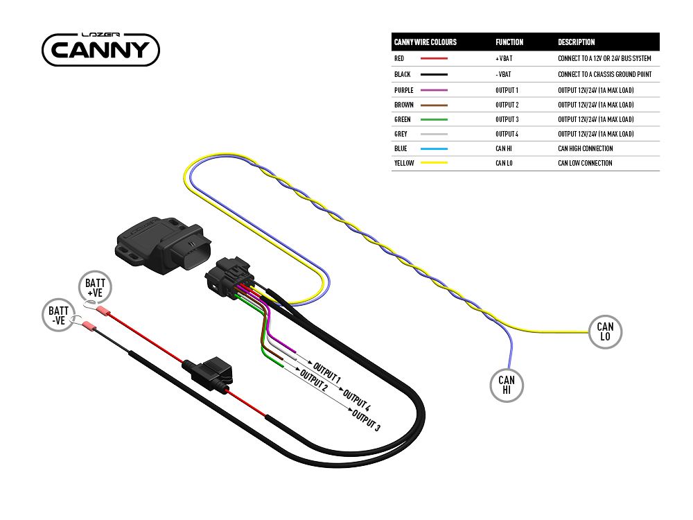 CANNY CAN Interface (Direct Connect) - Race and Rally