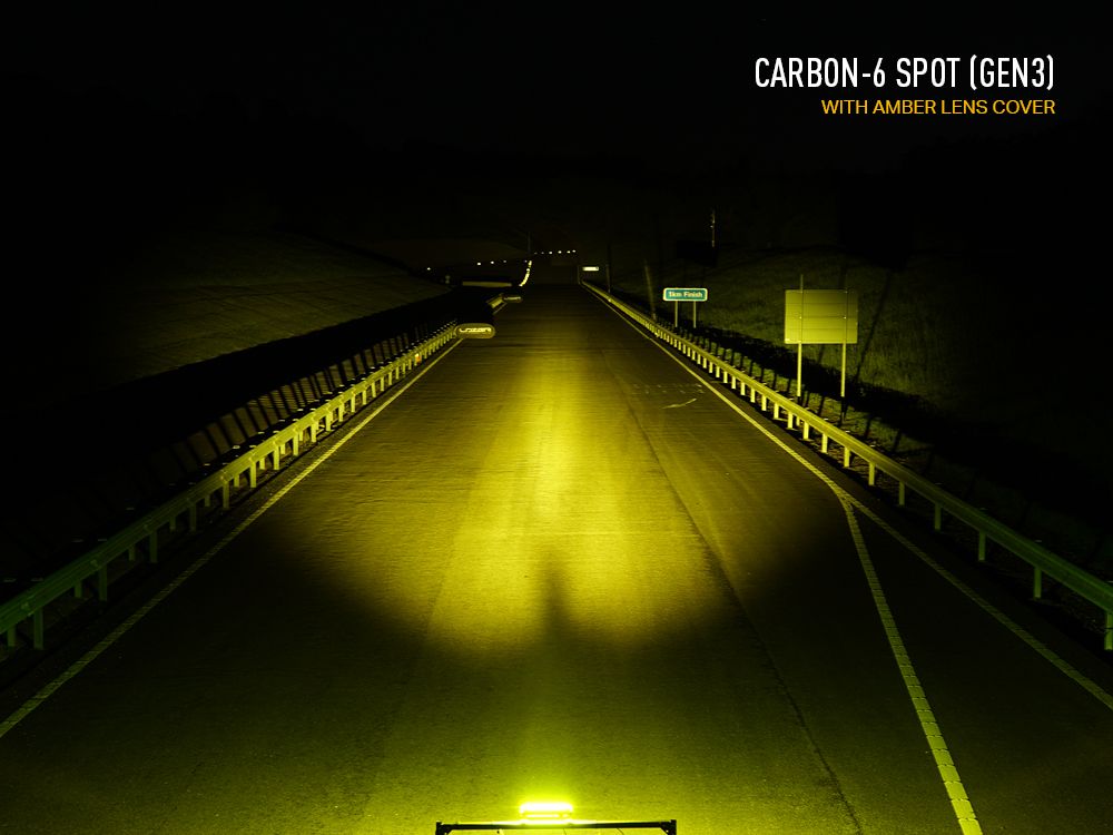 Carbon-6 SPOT (Gen3) - with Yellow Dip Mode - Race and Rally