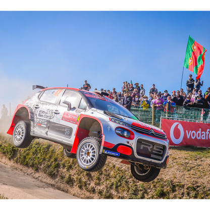 C3 Rally 2 in gravel trim at portugal