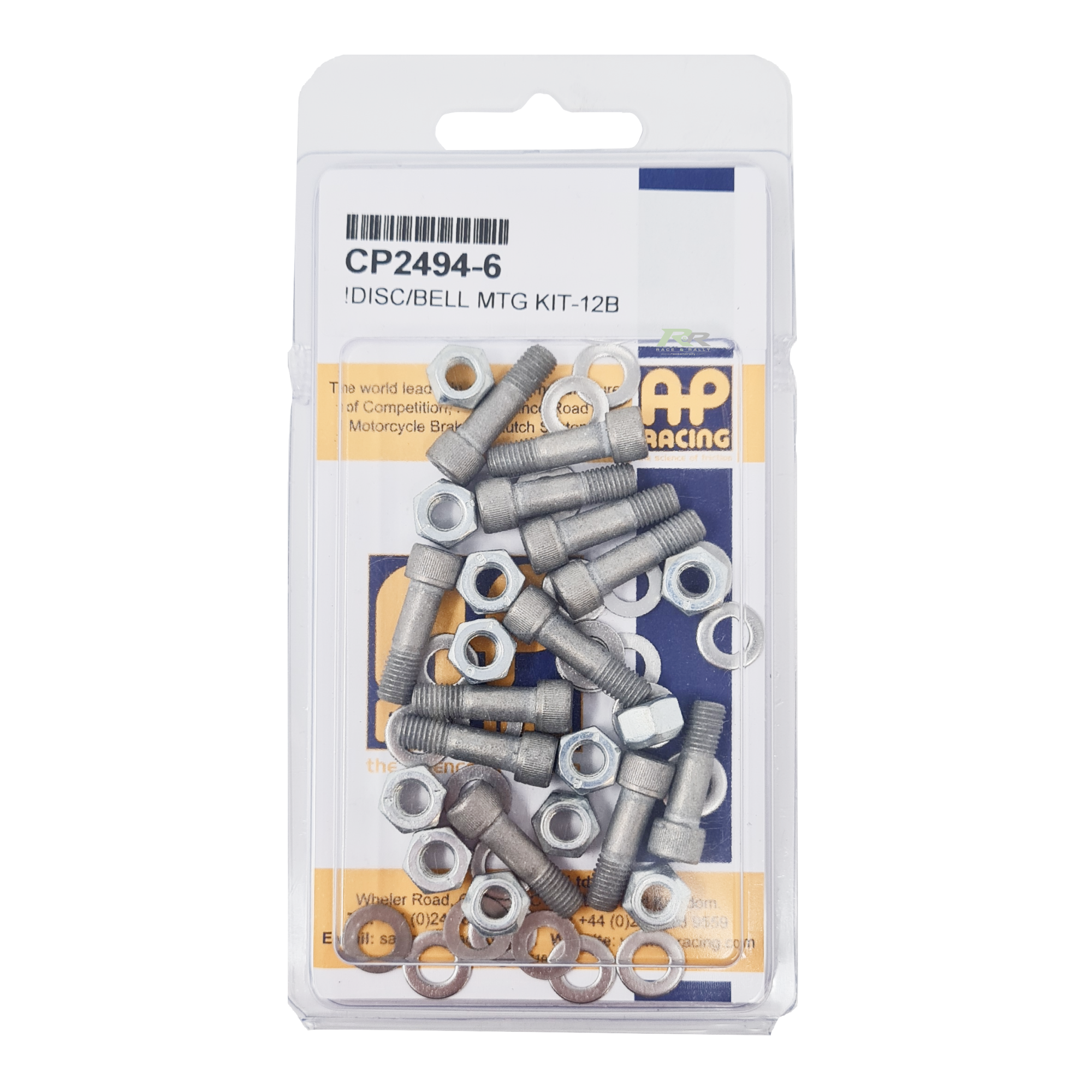 1/4" UNF Performance Road Mounting Bolt Kit - Race and Rally