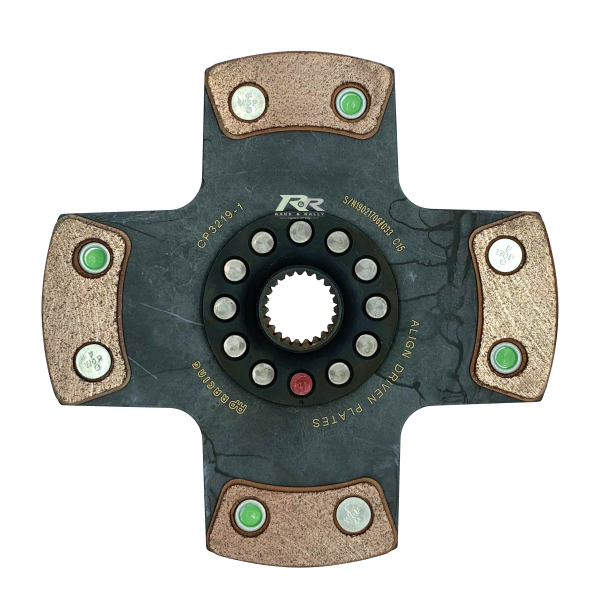Ø184mm x 7.11mm - 4 Paddle Riveted - 1.00