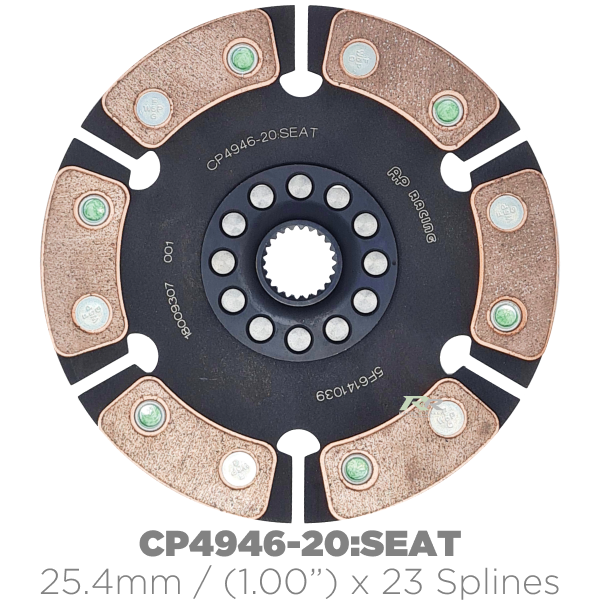 CP4946 - 6 Paddle Riveted (Ø184mm x 7.11mm) - 1.00