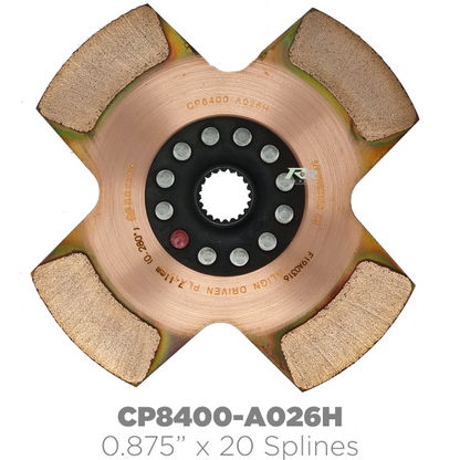 CP8400 - 4 Paddle (Ø184mm x 7.11mm) - Race and Rally