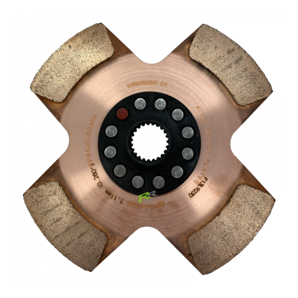 Ø184mm x 7.11mm - 4 Paddle Bonded - 1.00