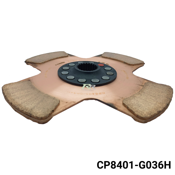 Ø184mm x 6.00mm - 4 Paddle Bonded - 1.00