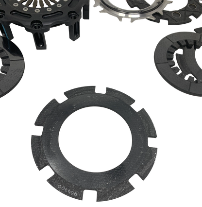 Ø138mm Twin Plate Carbon Clutch - Push Type - Race and Rally