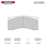FRP1077R - DS3000 Brake Pads