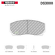 FRP203R - (R) DS3000 Brake Pads