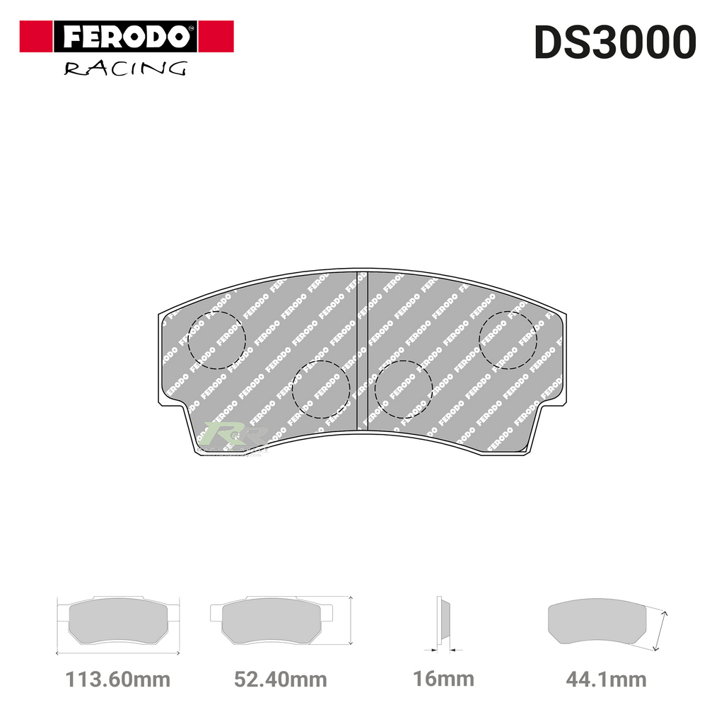 FRP219R - (R) DS3000 Brake Pads