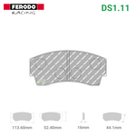 FRP219W - (W/WB) DS1.11 Brake Pads