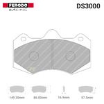 FRP3084R - (R) DS3000 Brake Pads