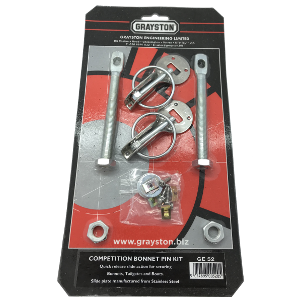 Bonnet fixing kit