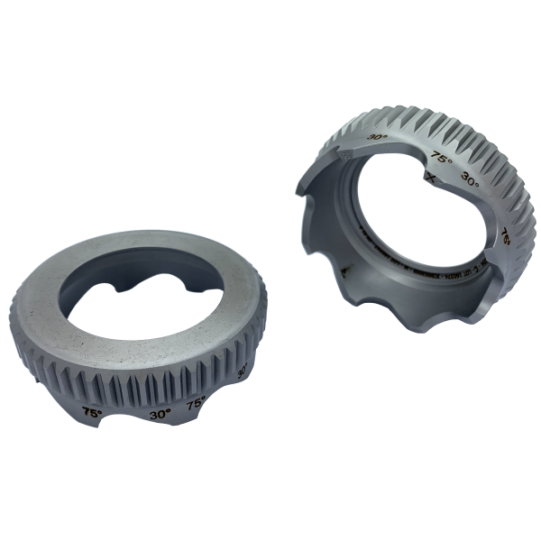 30°/75° Diff ramps - option