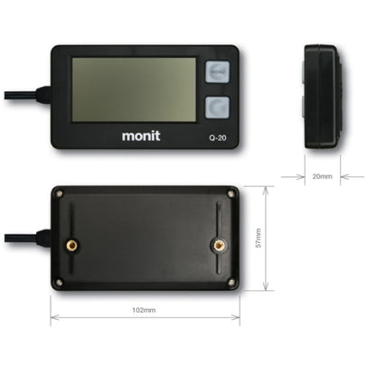 Monit Q20 Dimensions