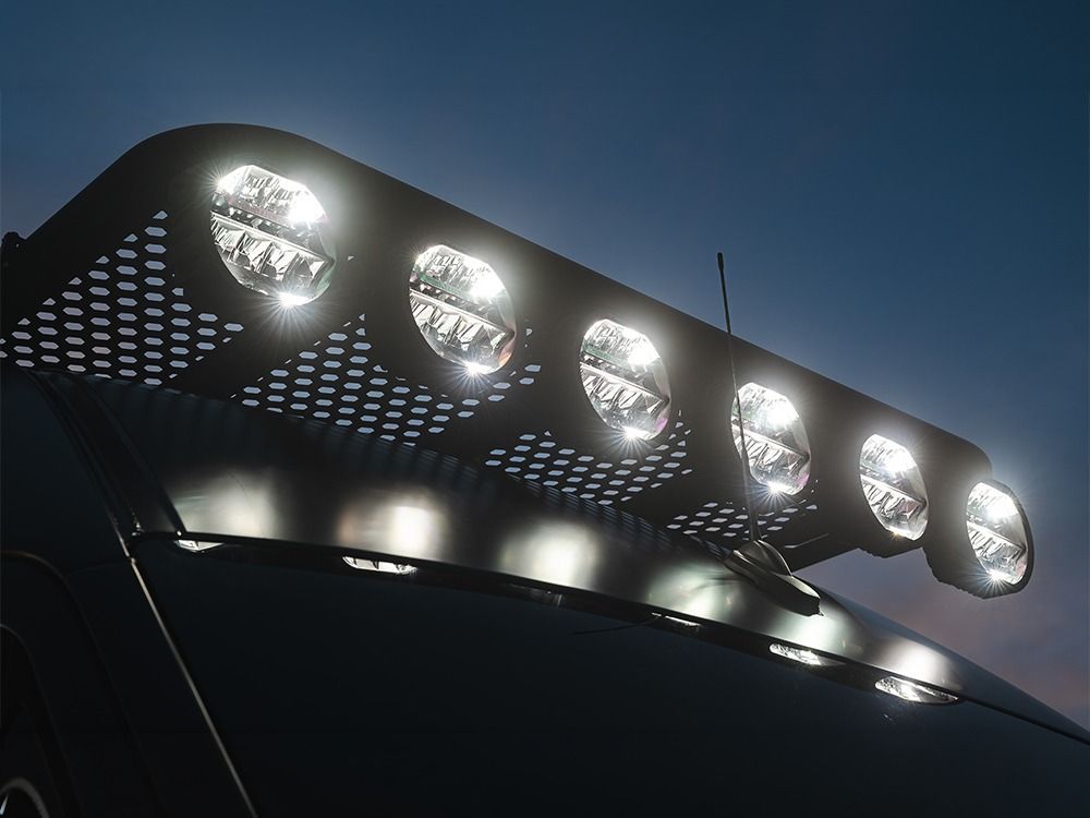 Sentinel 7" Elite (Inverted Mounting) with Position Light - Race and Rally