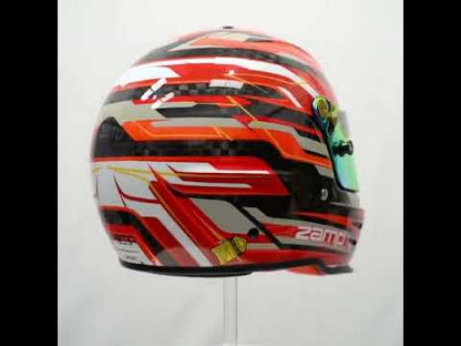 RZ 48 Youth Karting Helmet - Carbon Red