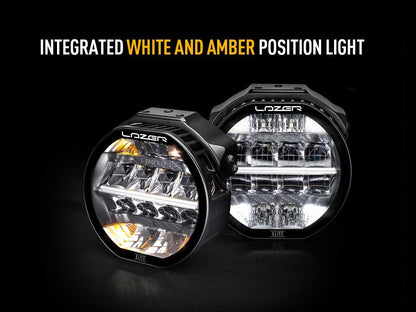 Sentinel 7" Elite (Inverted Mounting) with Position Light - Race and Rally