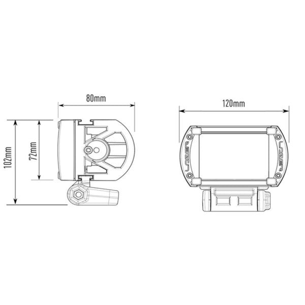 T-2 - 0002-R - Dimensions