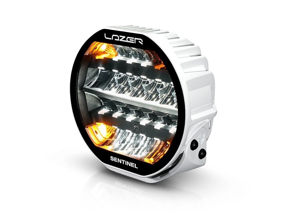 Sentinel 9" Highline with Beacon - White - Race and Rally