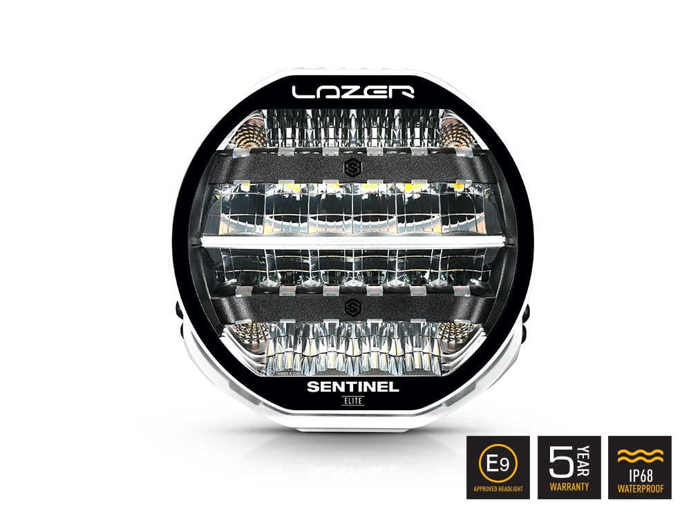 Sentinel 9" Elite - GEN2 - White - Race and Rally