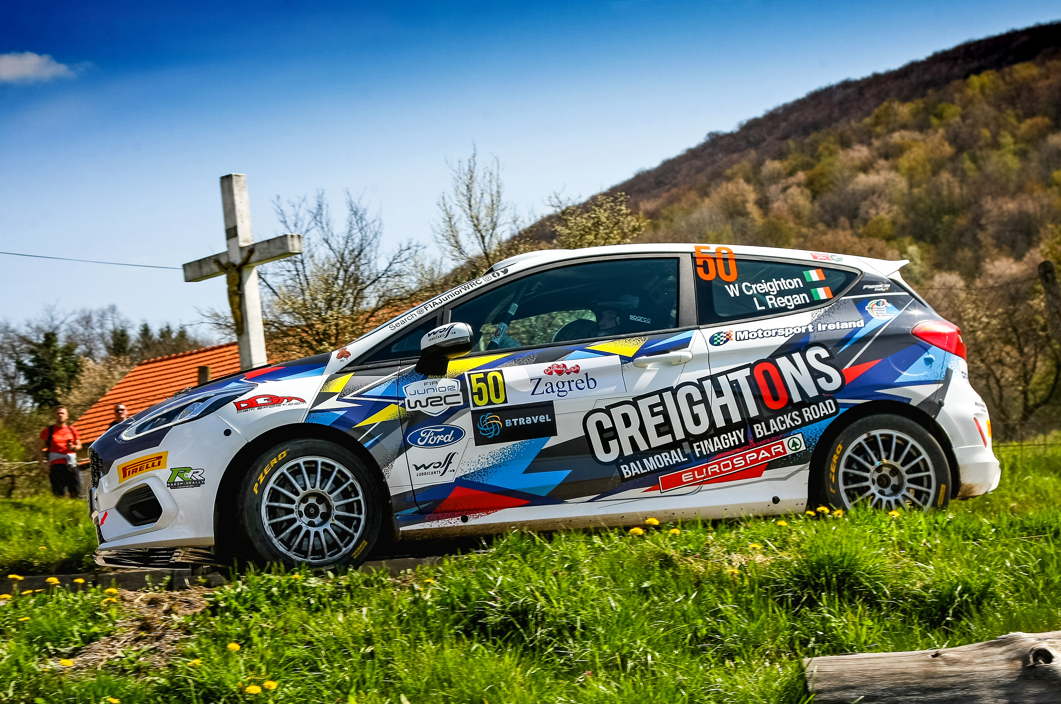 Creighton secures valuable Junior World Rally Championship debut result