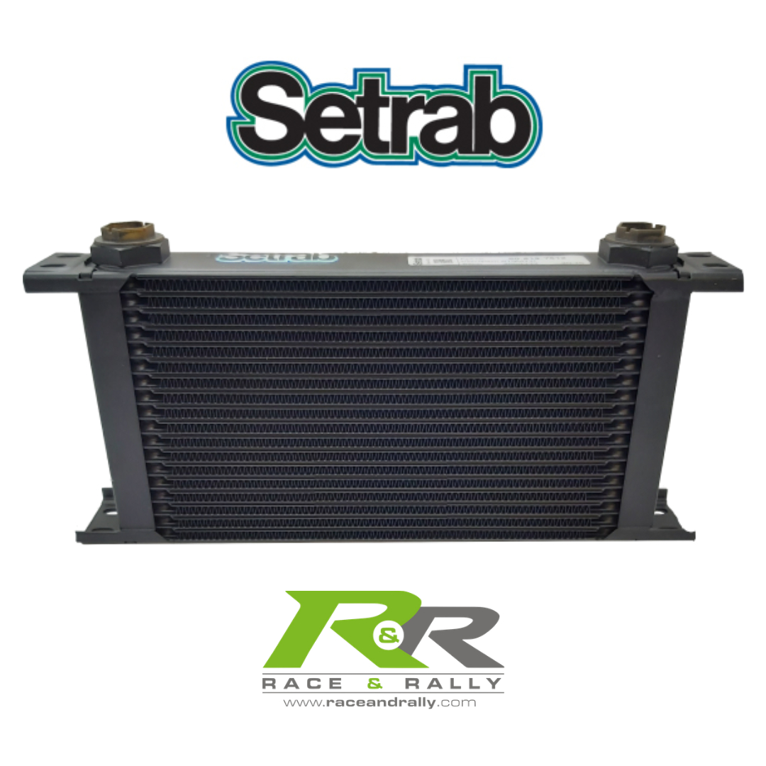 Setrab Performance Oil Coolers at Race and Rally