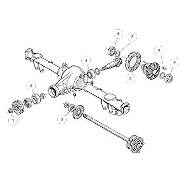 Rear Axle Components