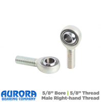 Aurora Rod End Bearing | 5/8" Bore | 5/8" Male Thread - Right-hand