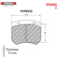 FCP825Z - DSUNO Brake Pads