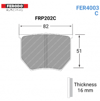 FRP202C - 4003 Brake Pads