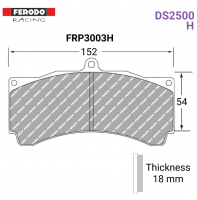 FRP3003H - DS2500 Brake Pads