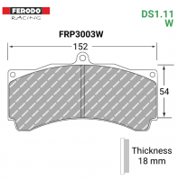 FRP3003W - DS1.11 Brake Pads