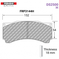 FRP3144H - DS2500 Brake Pads