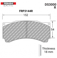FRP3144R - DS3000 Brake Pads