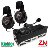 2x Zeronoise Headsets and Holder Bundle