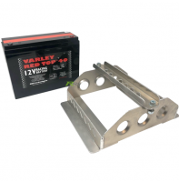 Varley Red Top Racing 40 Battery & Alloy Battery Tray