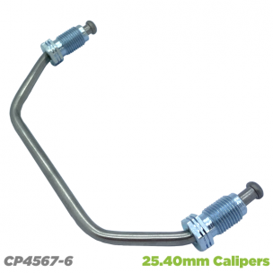 CP4567 4-pot Caliper - Cross Over Pipe - 25.4mm Calipers