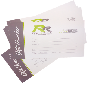 Race and Rally Gift Vouchers