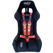 Atech Target-XL Race Seat with Red Harness